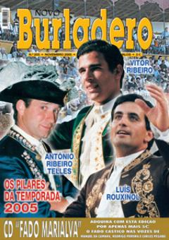 Capa da revista Novo Burladero nº 205, Novembro de 2005