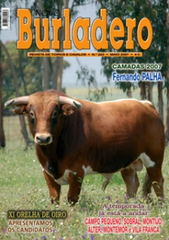 Capa da revista Novo Burladero nº 223, Maio de 2007