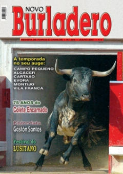Capa da revista Novo Burladero nº 225, Julho de 2007