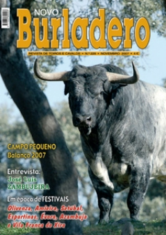 Capa da revista Novo Burladero nº 229, Novembro de 2007