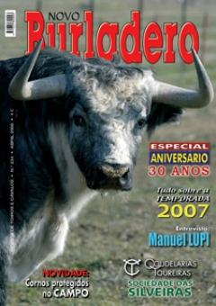 Capa da revista Novo Burladero nº 234, Abril de 2008