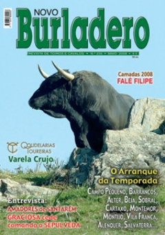 Capa da revista Novo Burladero nº 235, Maio de 2008