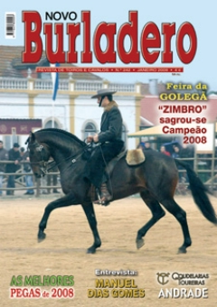Capa da revista Novo Burladero nº 242, Janeiro de 2009