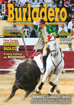 Capa da revista Novo Burladero nº 248, Julho de 2009