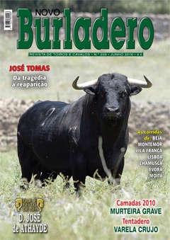 Capa da revista Novo Burladero nº 259, Junho de 2010