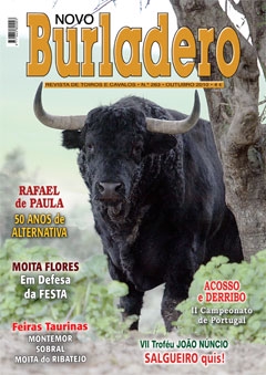 Capa da revista Novo Burladero nº 263, Outubro de 2010