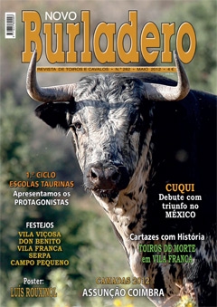Capa da revista Novo Burladero nº 282, Maio de 2012