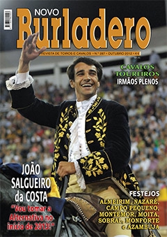 Capa da revista Novo Burladero nº 287, Outubro de 2012
