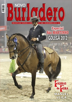 Capa da revista Novo Burladero nº 289, Dezembro de 2012
