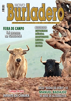 Capa da revista Novo Burladero nº 299, Outubro de 2013
