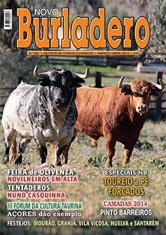 Capa da revista Novo Burladero nº 303, Mar/Abr de 2014
