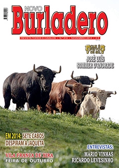 Capa da revista Novo Burladero nº 310, Novembro de 2014