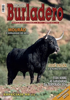 Capa da revista Novo Burladero nº 312, Janeiro de 2015