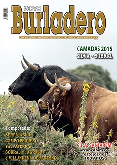 Capa da revista Novo Burladero nº 316, Maio de 2015