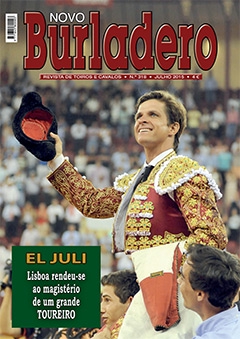 Capa da revista Novo Burladero nº 318, Julho de 2015