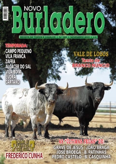Capa da revista Novo Burladero nº 322, Novembro de 2015