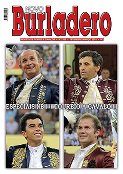 Capa da revista Novo Burladero nº 325, Fev. / Mar. de 2016