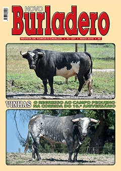Capa da revista Novo Burladero nº 327, Maio de 2016