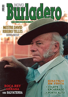 Capa da revista Novo Burladero nº 330, Agosto de 2016