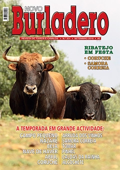 Capa da revista Novo Burladero nº 331, Setembro de 2016