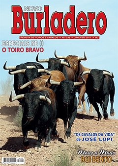 Capa da revista Novo Burladero nº 335, Jan. / Fev. de 2017
