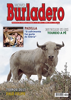 Capa da revista Novo Burladero nº 337, Abril de 2017