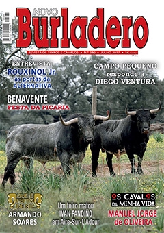 Capa da revista Novo Burladero nº 340, Julho de 2017
