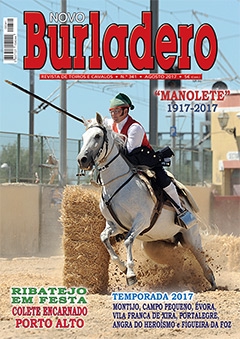 Capa da revista Novo Burladero nº 341, Agosto de 2017