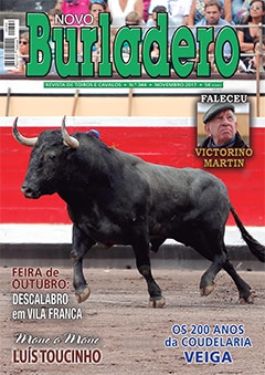Capa da revista Novo Burladero nº 344, Novembro de 2017
