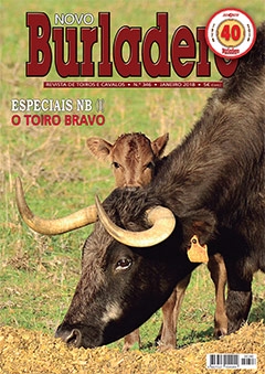 Capa da revista Novo Burladero nº 346, Janeiro de 2018