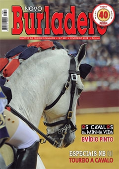 Capa da revista Novo Burladero nº 347, Fevereiro de 2018