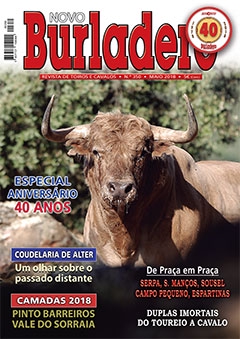 Capa da revista Novo Burladero nº 350, Maio de 2018