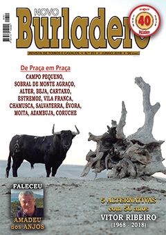 Capa da revista Novo Burladero nº 351, Junho de 2018