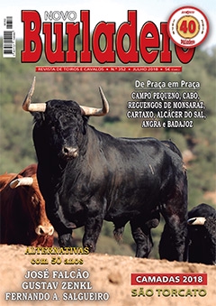 Capa da revista Novo Burladero nº 352, Julho de 2018