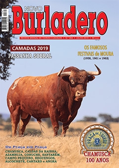 Capa da revista Novo Burladero nº 364, Julho de 2019