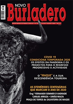Capa da revista Novo Burladero nº 373, Jul. / Ago. de 2020