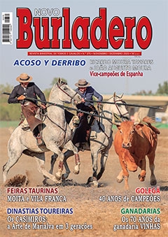 Capa da revista Novo Burladero nº 375, Nov. / Dez. de 2020