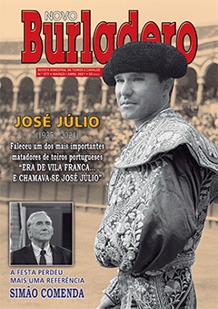 Capa da revista Novo Burladero nº 377, Mar. / Abr. de 2021