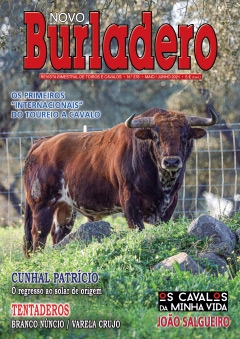 Capa da revista Novo Burladero nº 378, Mai. / Jun. de 2021