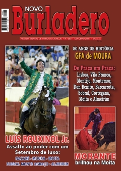 Capa da revista Novo Burladero nº 383, Outubro de 2021