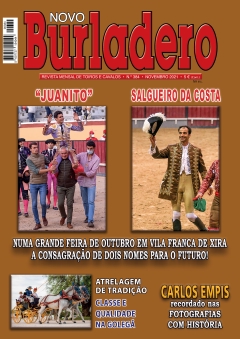 Capa da revista Novo Burladero nº 384, Novembro de 2021