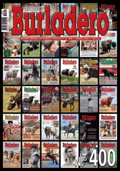 Capa da revista Novo Burladero nº 400, Março de 2023