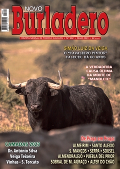 Capa da revista Novo Burladero nº 402, Maio de 2023