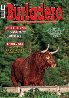 Capa da revista Novo Burladero nº 422, Janeiro de 2025